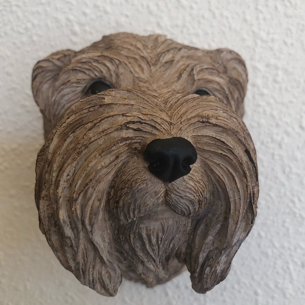 Adorable dog heads - set of 2 - Picture 2 of 8